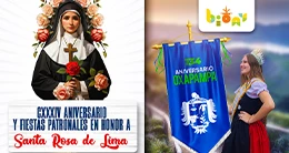 134º Aniversario de fundación de Oxapampa  y Fiestas Patronales en Honor a Santa Rosa de Lima