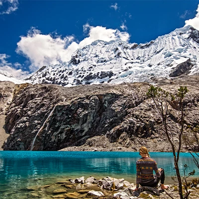 Laguna 69 y nevado Pisco