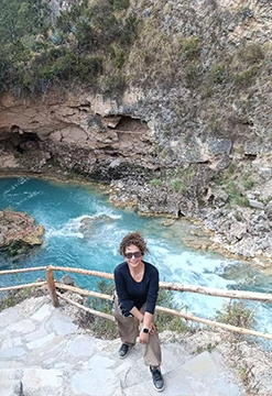 Vilca, aguas turquesas