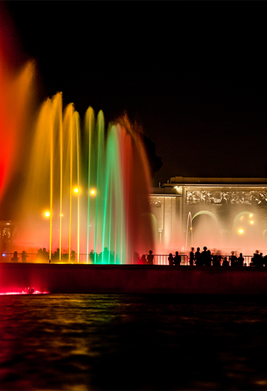 Circuito Mágico del Agua en el Parque de la Reserva